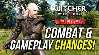 The Witcher 3 Next Gen Upgrade NEW Hidden Combat & Gameplay Changes!