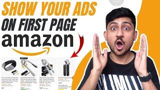 Amazon PPC Top Of The Search Ad Placement Tutorial | Show Your Amazon Ads On First Page
