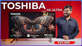  Toshiba 43" 4K QLED TV Unboxing & Review: Best 43 Inch Under 30K ? 