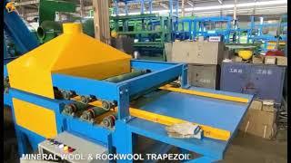 Mineral Wool & Rockwool Trapezoid Cutting Machine for Rockwool Sandwich Panel