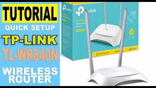 Cheap Wireless Router TP-LINK TL WR840N Quick setup