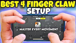 Best 4 Finger Claw Control Setting | 4 Finger Control Code | BGMI / PUBG MOBILE