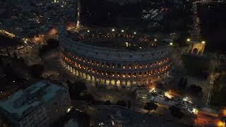 COLOSSEO FOOTAGE DRONE 4K