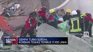 Gempa Turki-Suriah, Korban Tewas Tembus 17.100 Jiwa