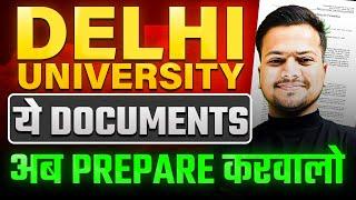 Delhi University 2024 Complete Admission Process | Important Dates, Documents etc