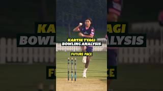 Kartik Tyagi bowling Action analysis️Future Pace Sensation