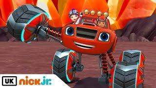 Blaze and the Monster Machines | Power Tyres! | Nick Jr. UK