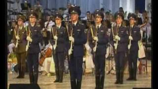 ''The Belorussian station'' The Presidential Orchestra of the Republic of Belarus, conductor   Victor Babarikin, Mouth of a guard of honour