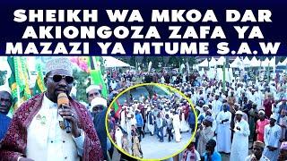 SHEIKH WALID AKIWAONGOZA WAUMINI KATIKA ZAFA WIKI YA MAZAZI YA MTUME S.A.W NA KUIZUNGUKA K-KOO YOTE