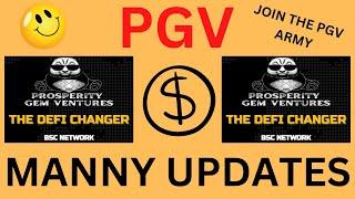 Prosperity Gem Ventures PGV MANNY UPDATE VIDEO