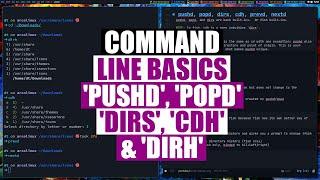 How To Use The Shell Commands 'pushd', 'popd' and 'dirs'