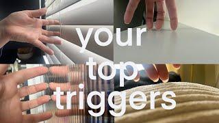 YOUR Favorite Triggers - Textured Scratching & Tapping ASMR