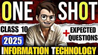 Complete I.T (Information Technology) One Shot Revision / class10 IT all chapters / IT class10 402