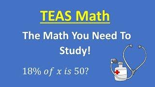 TEAS Nursing Exam Math Practice – Percent