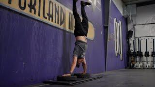 Mastering the Handstand Push Up: Kip Sequencing