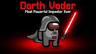 Using DARTH VADER POWERS In AMONG US! (Lightsaber)