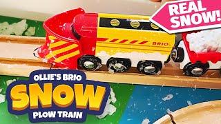 BRIO Snow Plow Train | Ollie's Adventures