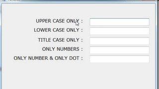 Textbox Text Case