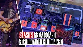 Slash's 2024 Pedalboard