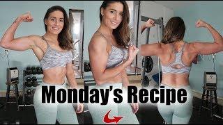 Monday Recipe | Biceps & Triceps | Leaning out!