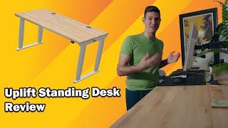 UPLIFT 4-Leg Butcher Block Standing Desk Review