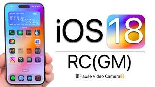 iOS 18 RC is Out! - What's New?