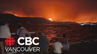 West Kelowna residents watch their homes burn