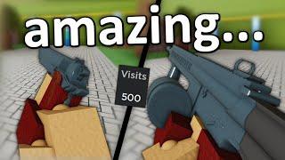 my SUBSCRIBER made a roblox FPS and it is AMAZING...