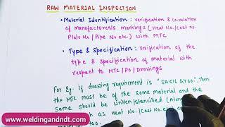 [English] Raw Material Inspection