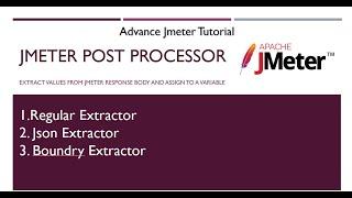 JMeter Tutorial | Jmeter Post Processors