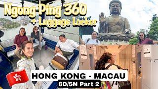  DIY HONG KONG VLOG: Ngong Ping 360 | Citygate Outlets | Luggage Locker | 6D/5N Itinerary 2024