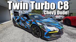 The Chevy Dude Is The First CSP Twin Turbo C8 Customer!