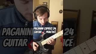 Paganini caprice guitar practice  #paganini #paganinicaprice  #caprice #guitarshred #guitarsolo