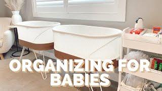 ORGANIZING & PREPPING HOUSE FOR TWINS | heather fern