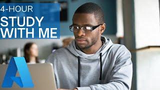 4-Hour Study Tech with Me - LoFi Music - AZ-900 - #studywithme #techstudy #studytechwithme #az900