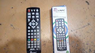 sharp CRT TV remote