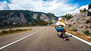 Lisa Peters: Downhill Skateboarding in the Italian Mountains