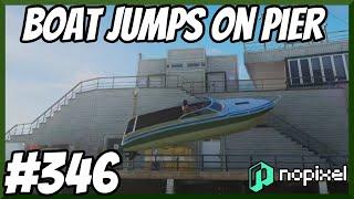 Jumping On The Pier With a Boat, Kid Is On Crack - NoPixel 3.0 Highlights #346 - Best Of GTA 5 RP