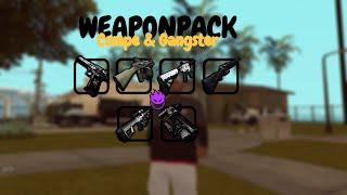 WEAPON PACK COMPE & GANGSTA || GTA SAMP ROLEPLAY