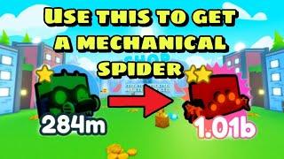 HOW TO GET A RAINBOW MECHANICAL SPIDER? | PET SIMULATOR X