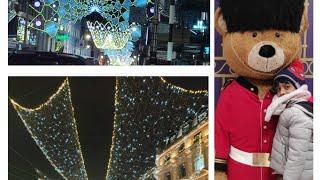 London famous Christmas lights 2022// Vlog by Creative DEV