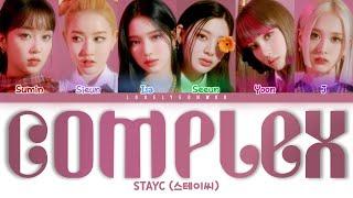 STAYC (스테이씨) – COMPLEX Lyrics (Color Coded Han/Rom/Eng)