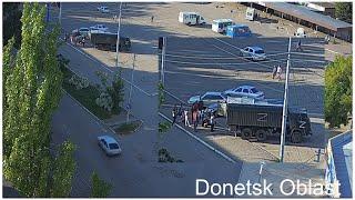 Ukraine | Russian Z Truck in Donetsk | Capt.on Live Stream 198