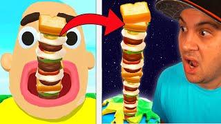 Eating A WORLD RECORD 1,000,000 LAYER Sandwich! | Sandwich Runner