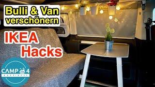 Bulli und Camper Van verschönern mit IKEA Hacks / Pimp my Bulli / VW California T5 T6 T6.1