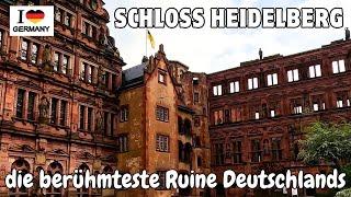 Castle HEIDELBERG Tour - the most famous ruin in Germany - Top travel destination in Germany