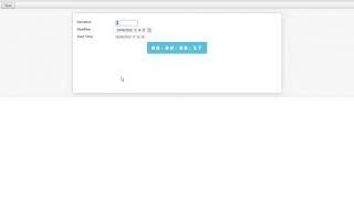 Countdown Timer - Time Counter Widget in Odoo using JavaScript | Learn OpenERP | Odoo