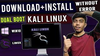 How to Install Kali Linux Without Error Dual-Boot With Windows10 Best Operating System For Slow PC!