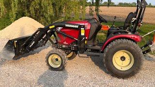 Yanmar SA425 - 25 hour update. Loving this 25hp compact tractor