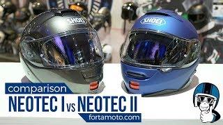 Shoei Neotec 2 vs Shoei Neotec 1 | FortaMoto.com